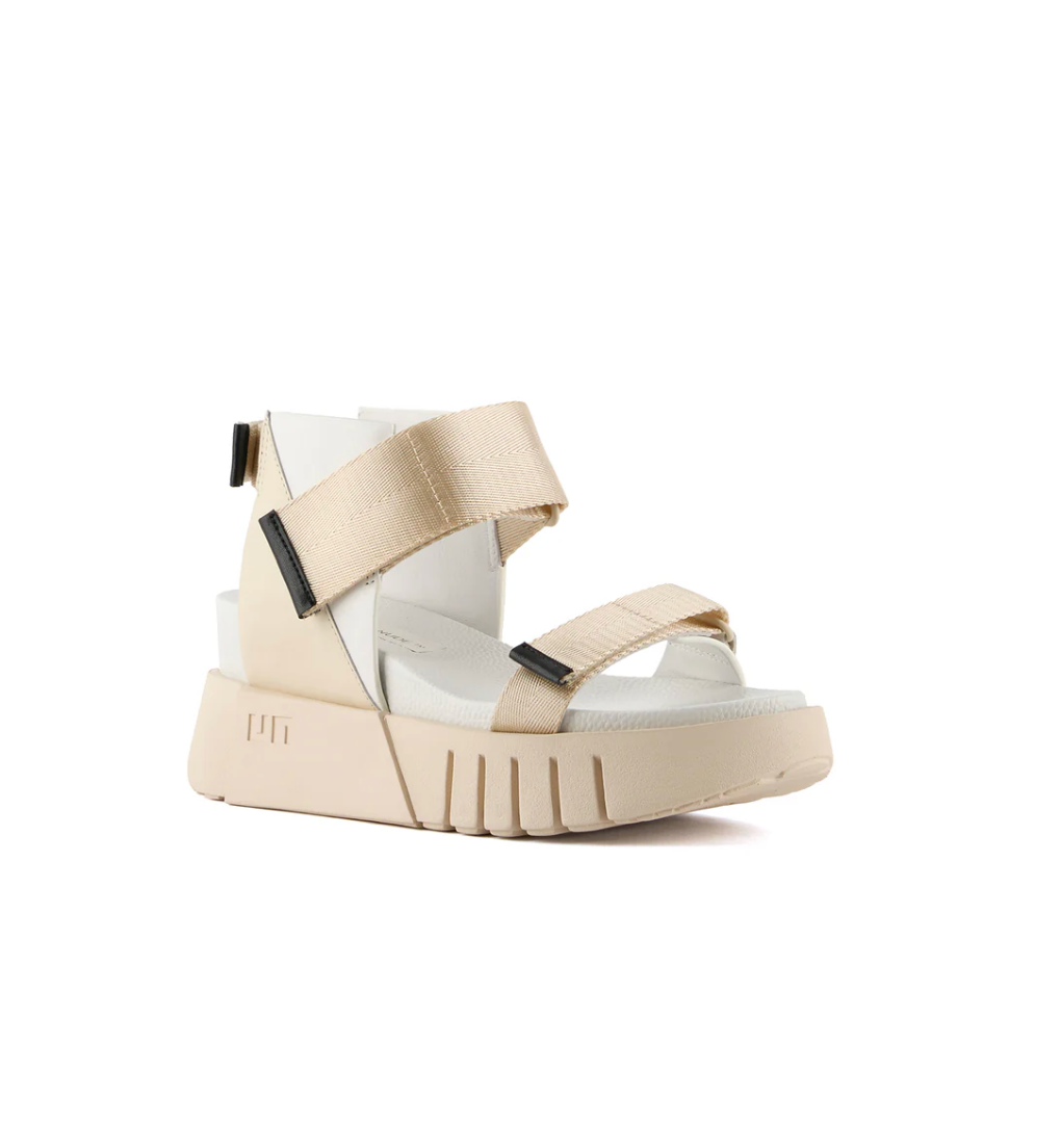 United Nude Delta Run Sandal Chalk