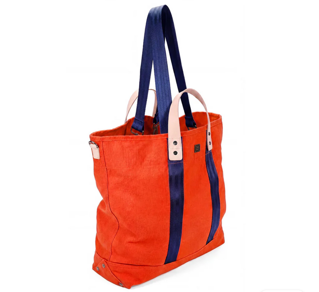 Think Royln Daydream Tote (Maxi) Sunset with Navy Straps