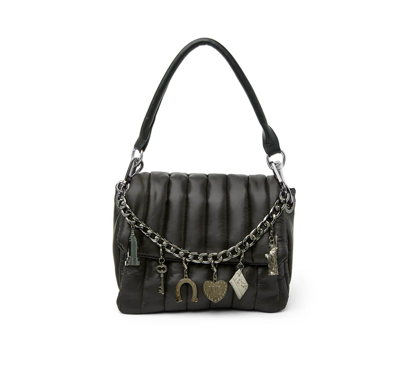 Think Royln Lucky Lady Bag Shiny Black
