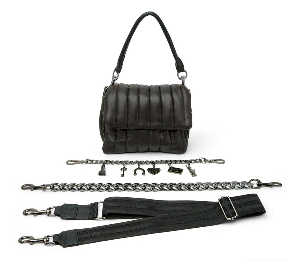 Think Royln Lucky Lady Bag Shiny Black