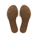 Solei Sea Rafie Bow Slide Sandal Starry