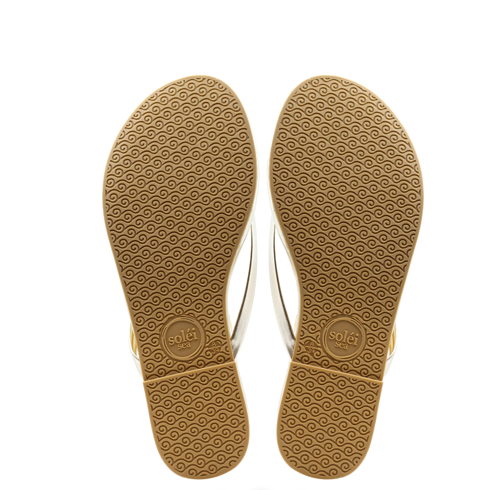 Solei Sea Valentina Flower Sandal Gold