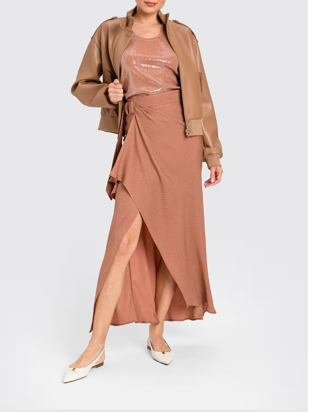 Twinset Faux Leather Jacket