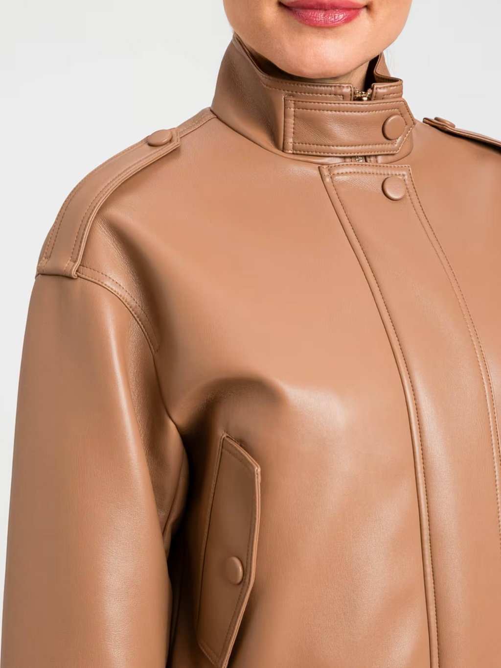Twinset Faux Leather Jacket