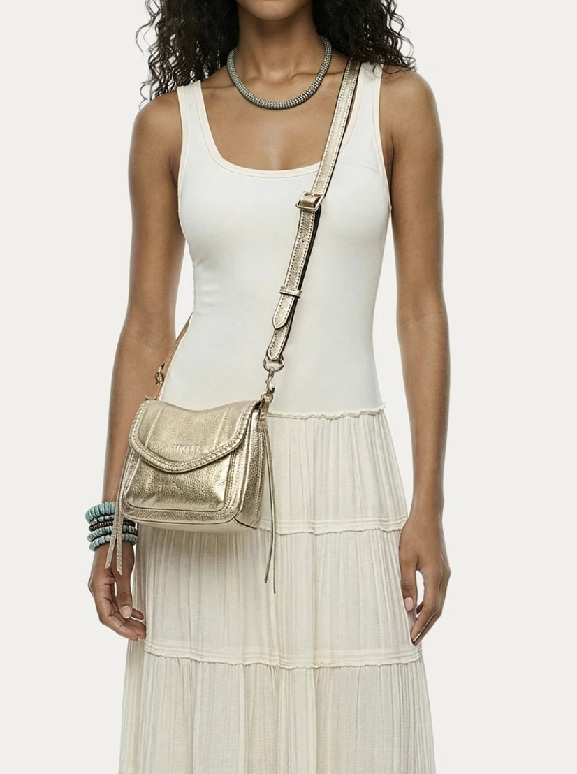 Aimee Kestenberg All For Love Mini Crossbody Warm Champagne