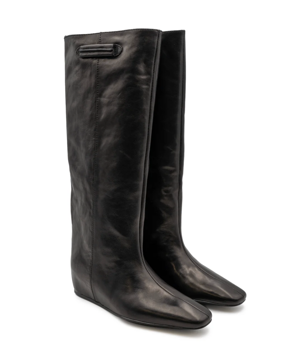 PALOMA BARCELÓ JUDITH NAPPA BLACK BOOT