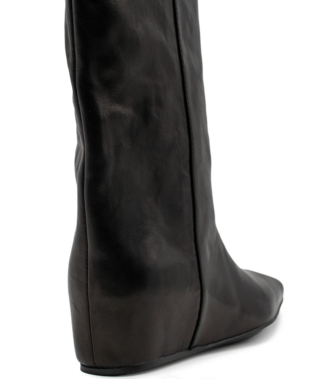PALOMA BARCELÓ JUDITH NAPPA BLACK BOOT