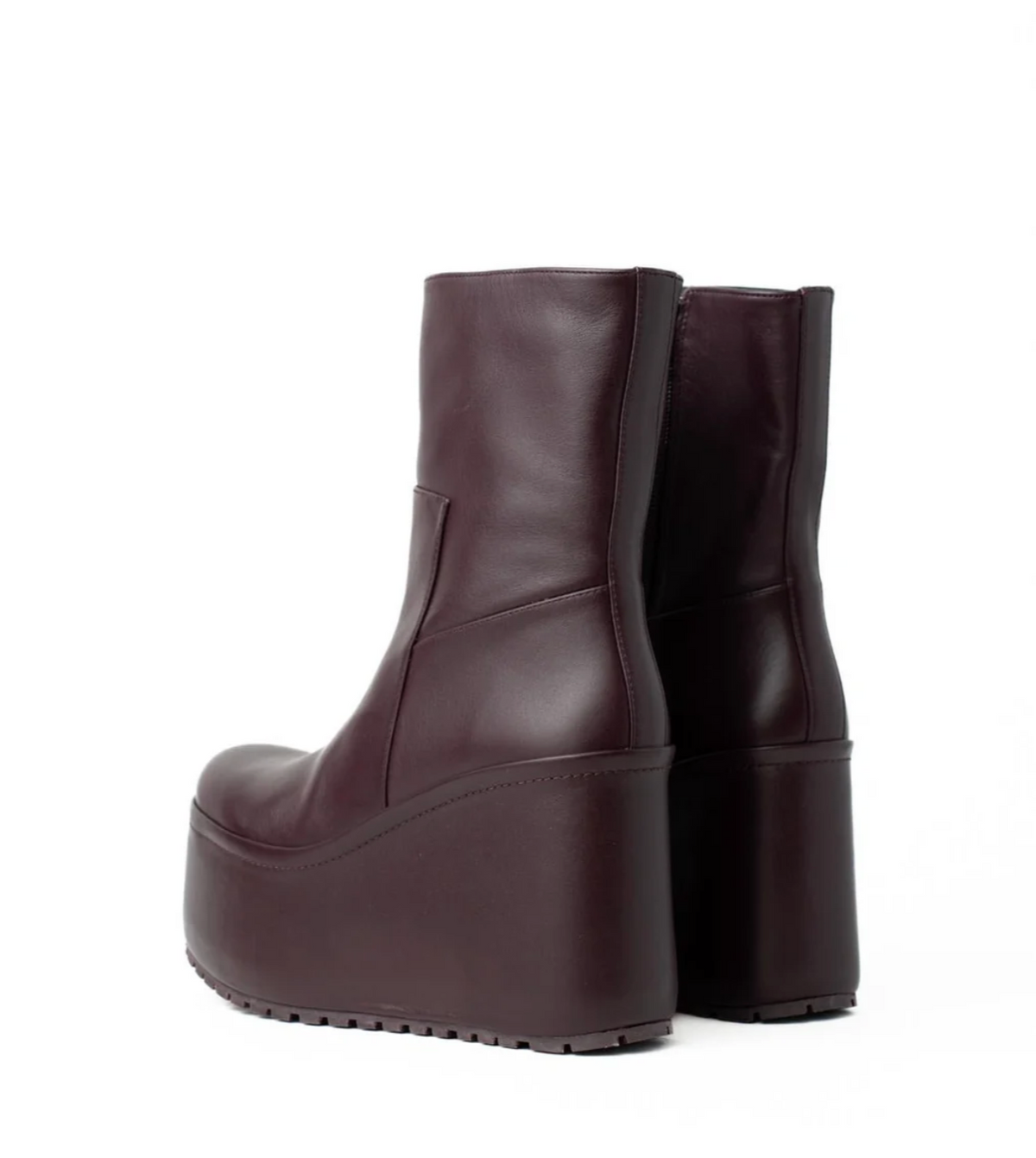 PALOMA BARCELÓ BLAIRE NAPPA BURGUNDY BOOT