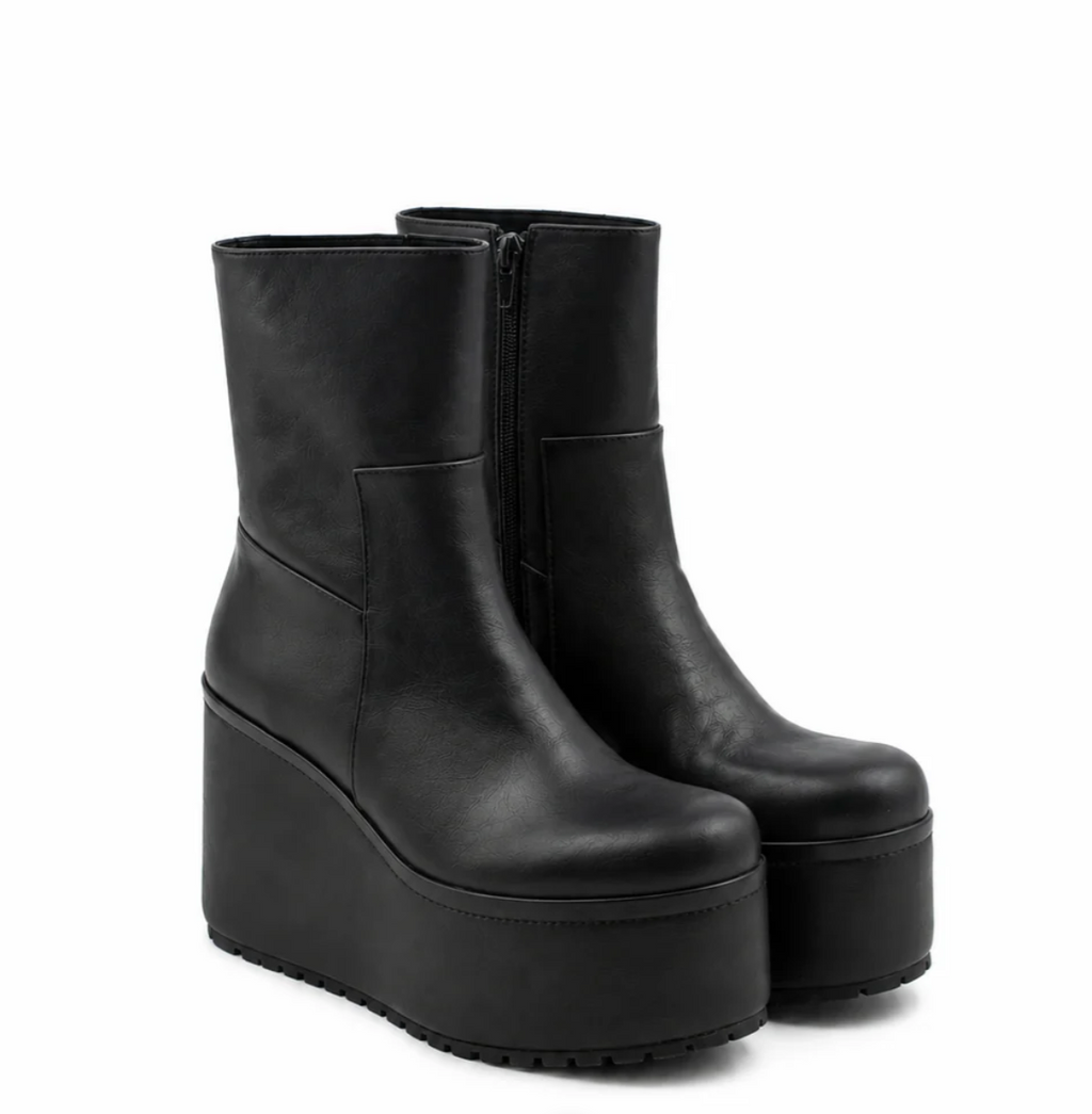 PALOMA BARCELÓ BLAIRE NAPPA BLACK ANKLE BOOT