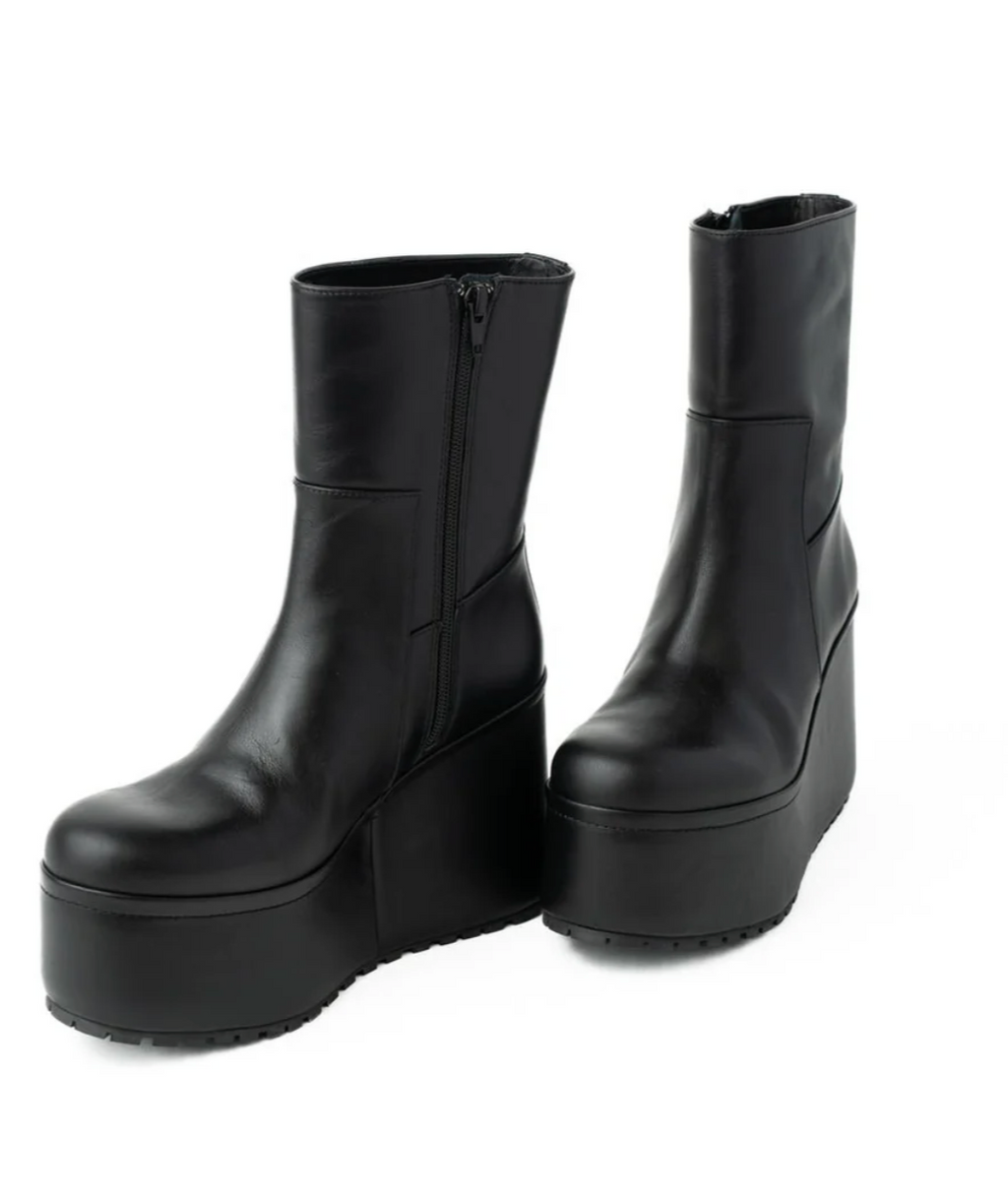 PALOMA BARCELÓ BLAIRE NAPPA BLACK ANKLE BOOT