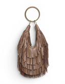Walter Baker Freya Fringe Mini Hobo Cedar