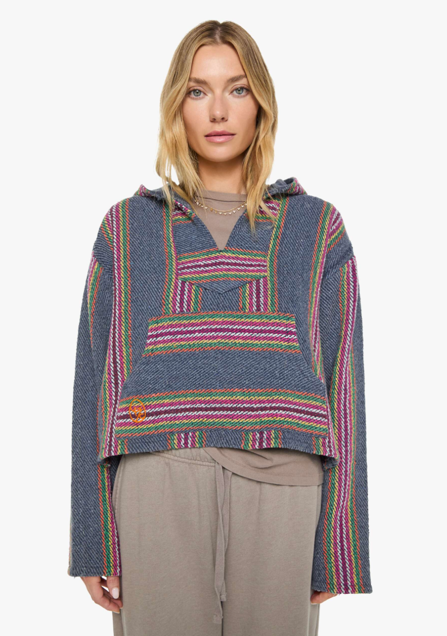 Ghost Forest Surf Club Optimiscus Poncho Rescue Blue
