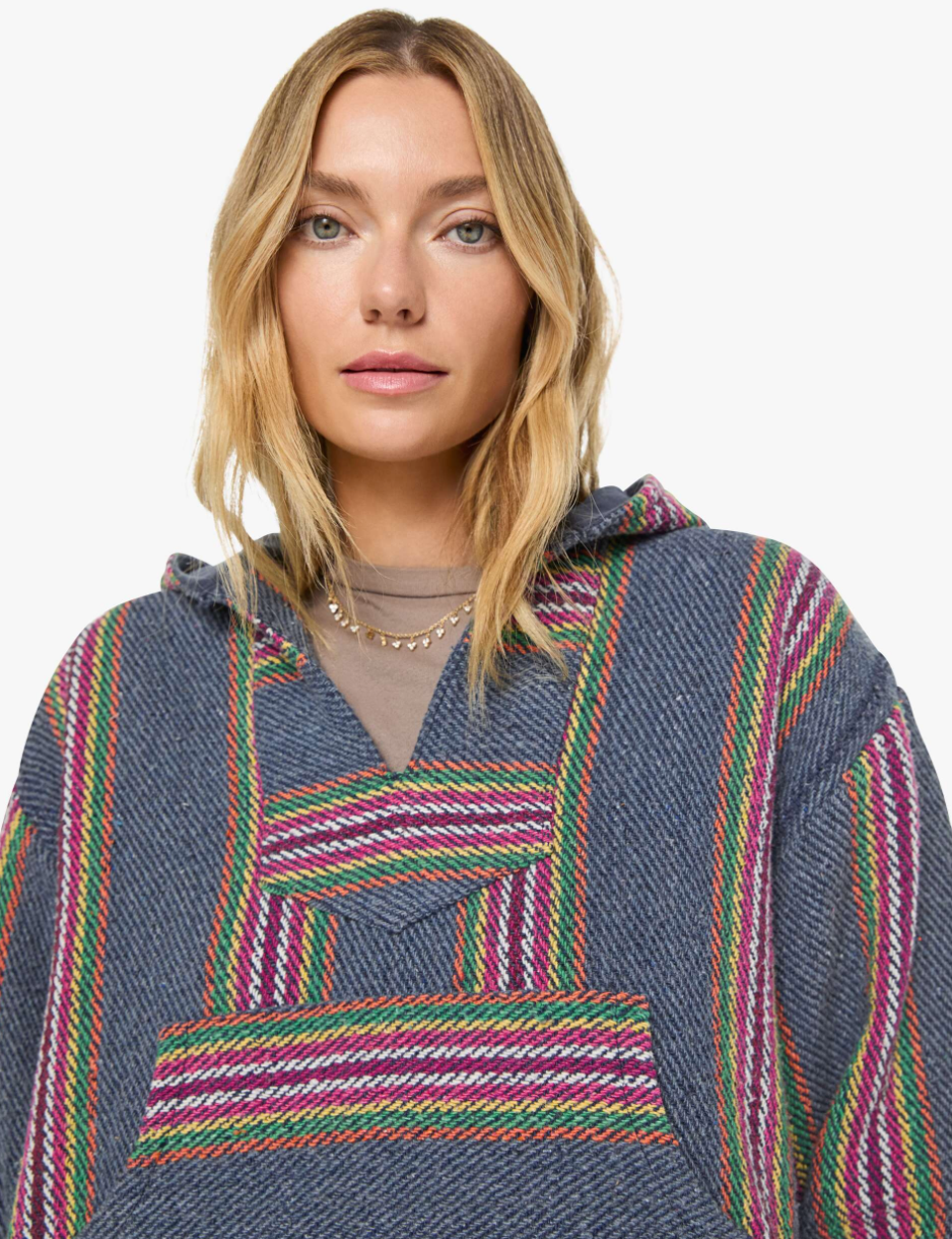 Ghost Forest Surf Club Optimiscus Poncho Rescue Blue