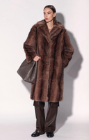 Walter Baker Pacey Coat Brunette