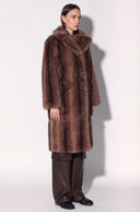 Walter Baker Pacey Coat Brunette