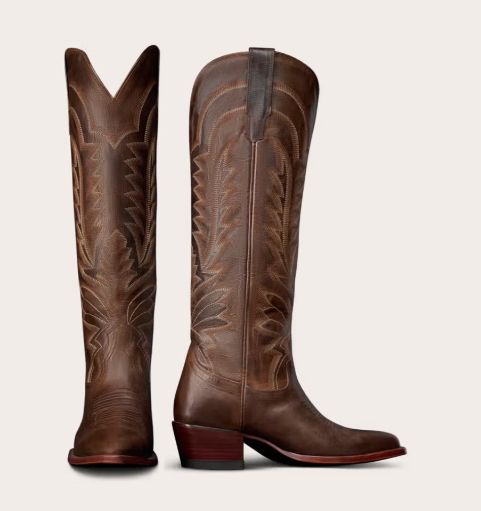 Tecovas Abby Cowgirl Mocha Boot