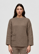 Keeling Irua Pocket Pullover Mocha