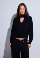 Colorush Isola Chunky Mock Neck Black