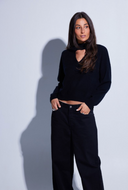 Colorush Isola Chunky Mock Neck Black