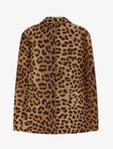 Federica Bonifaci Leopard Print Cape Sleeve Blazer