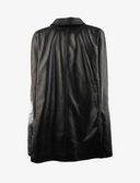 Federica Bonifaci Double Breasted Leather Blazer