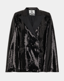 Federica Bonifaci Tuxedo Cape Paiettes