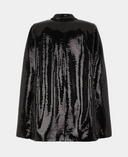 Federica Bonifaci Tuxedo Cape Paiettes