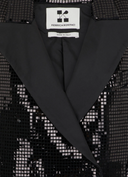 Federica Bonifaci Tuxedo Cape Paiettes