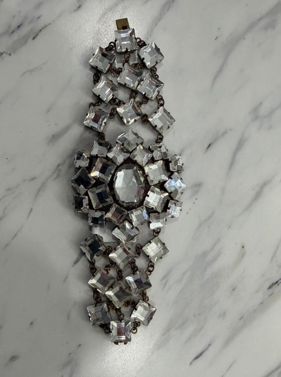 Alba Bijoux Diamond Cluster Bracelet
