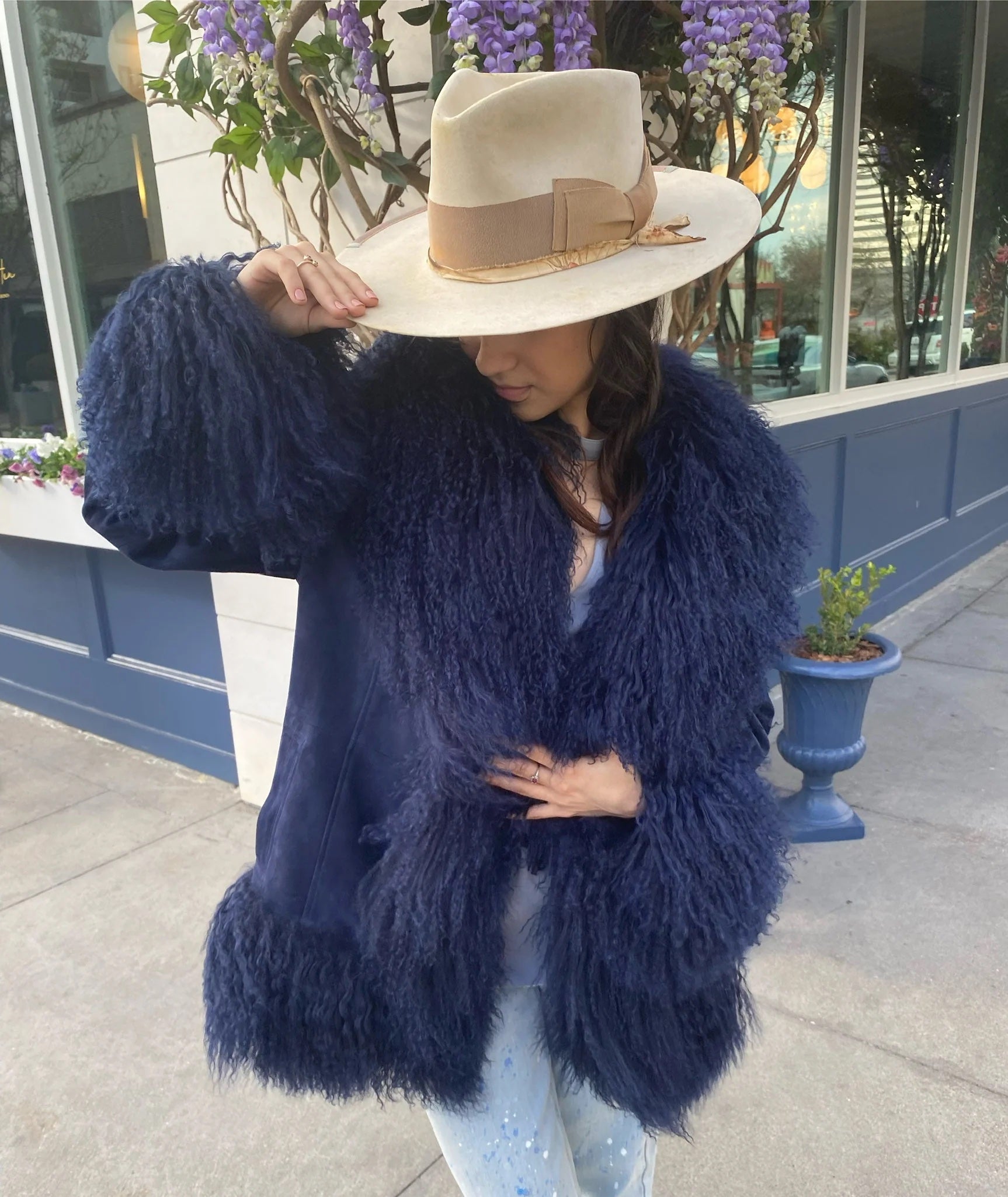 Susanna Chow Dorothy Suede Coat