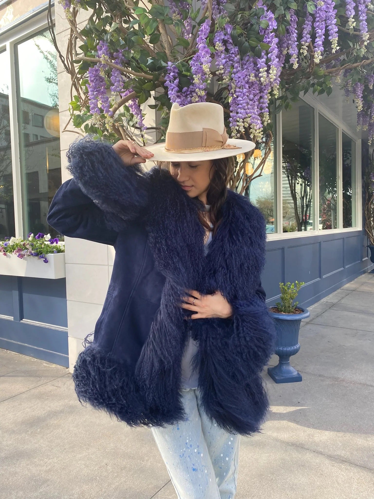 Susanna Chow Dorothy Suede Coat