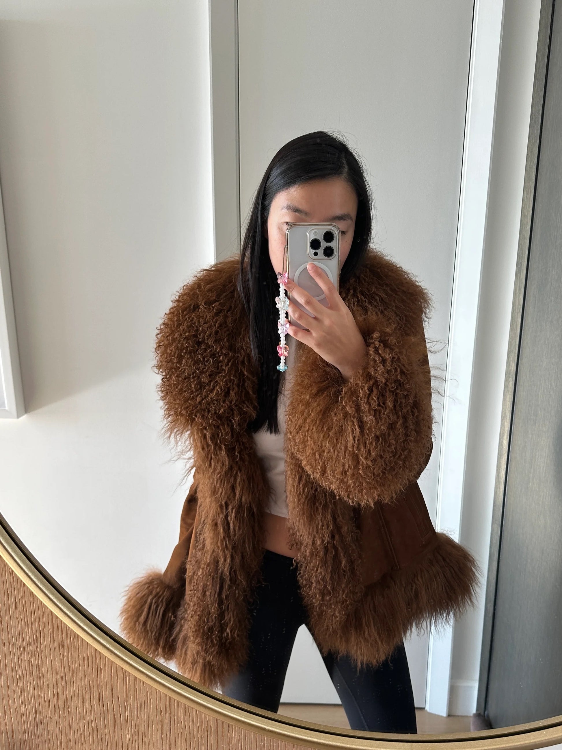 Susanna Chow Dorothy Suede Coat