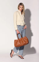 Walter Baker Alina Large Tote, Almond Color