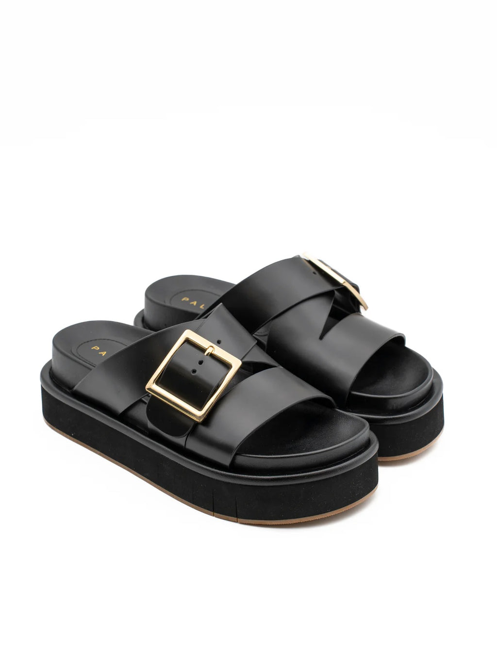 Paloma Barceló Demi Cowhide Black Planos