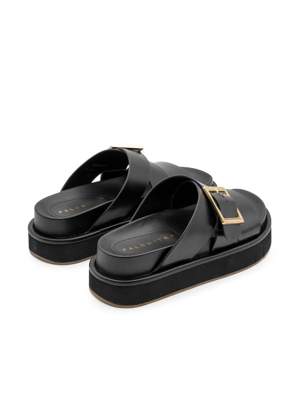 Paloma Barceló Demi Cowhide Black Planos