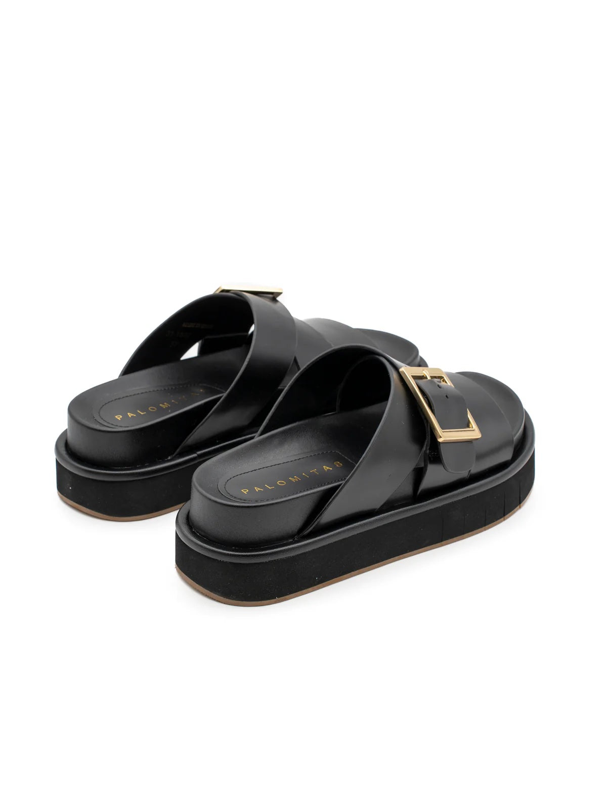 Paloma Barceló Demi Cowhide Black Planos