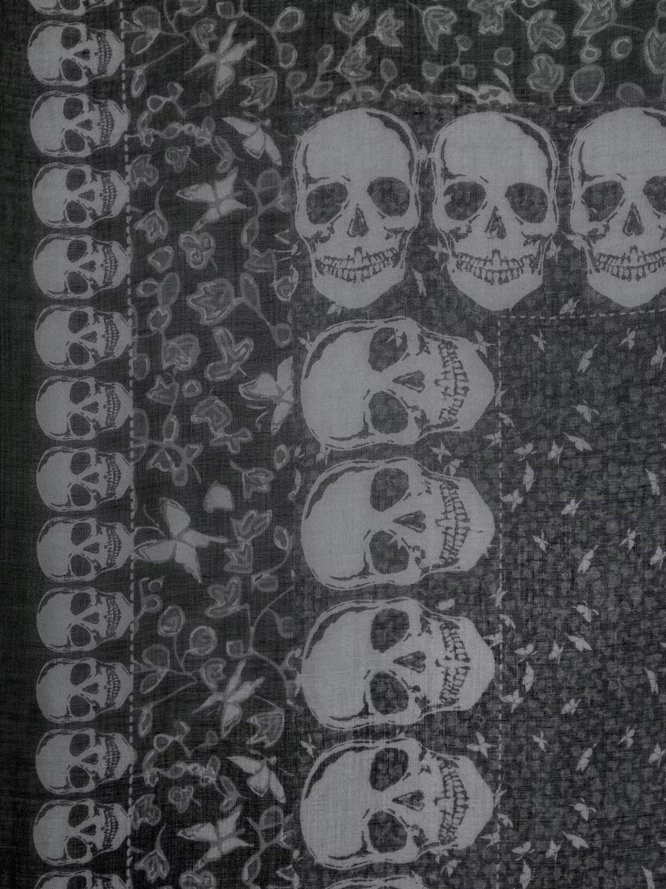 Zadig & Voltaire Kerry Garden 138 Scarf in Black