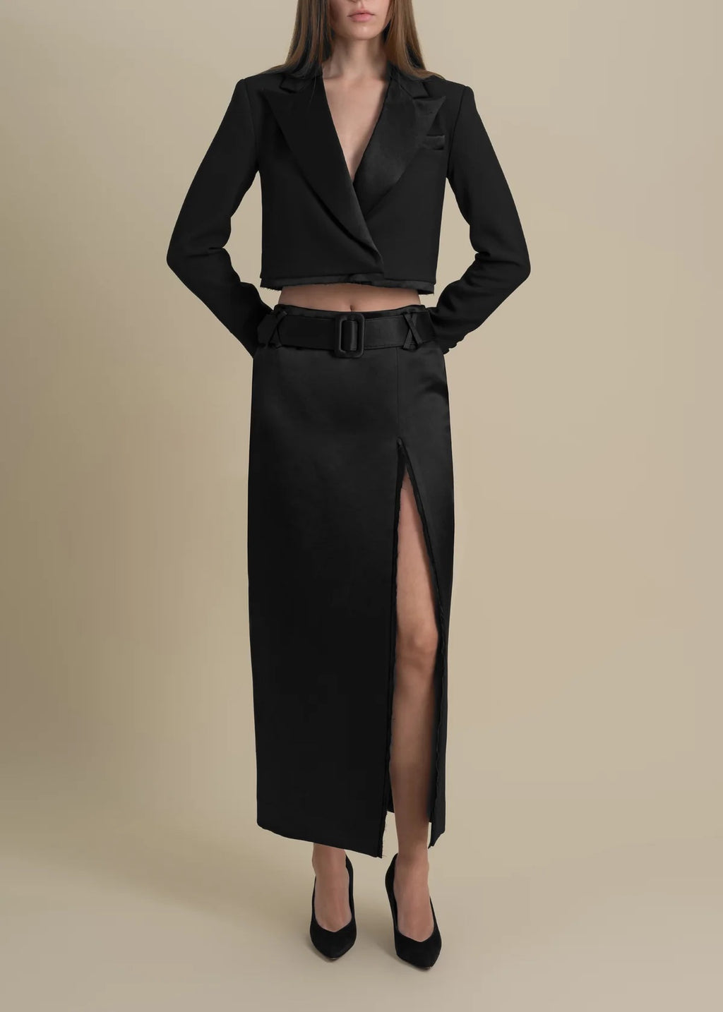 Contessa Mills Morgaine Blazer in Black