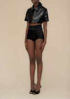 Contessa Mills Circe Bolero in Black