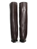 Vicini Square Toe Boot in Brown