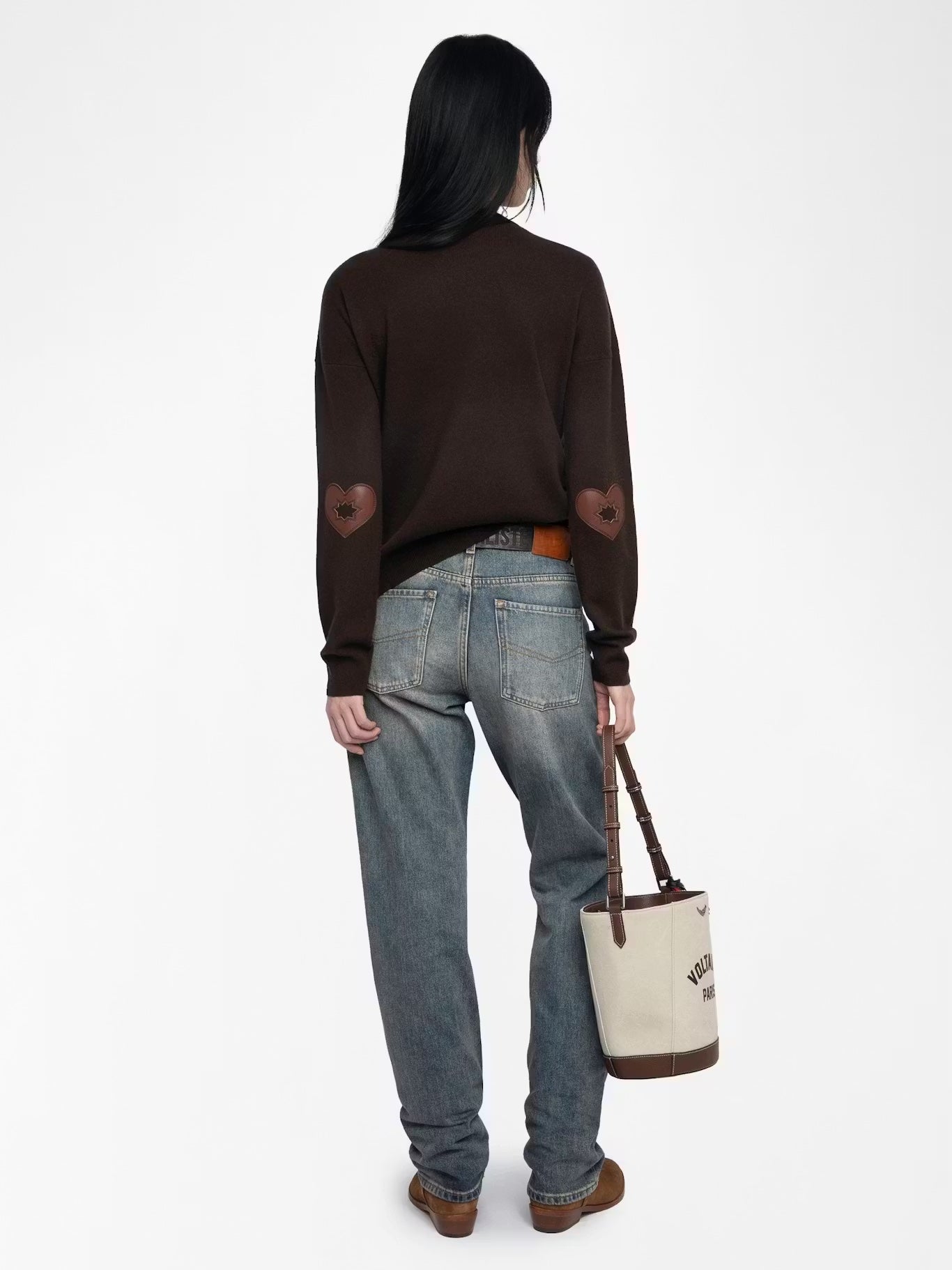 Zadig & Voltaire Cici Sweater Chocolate Brown