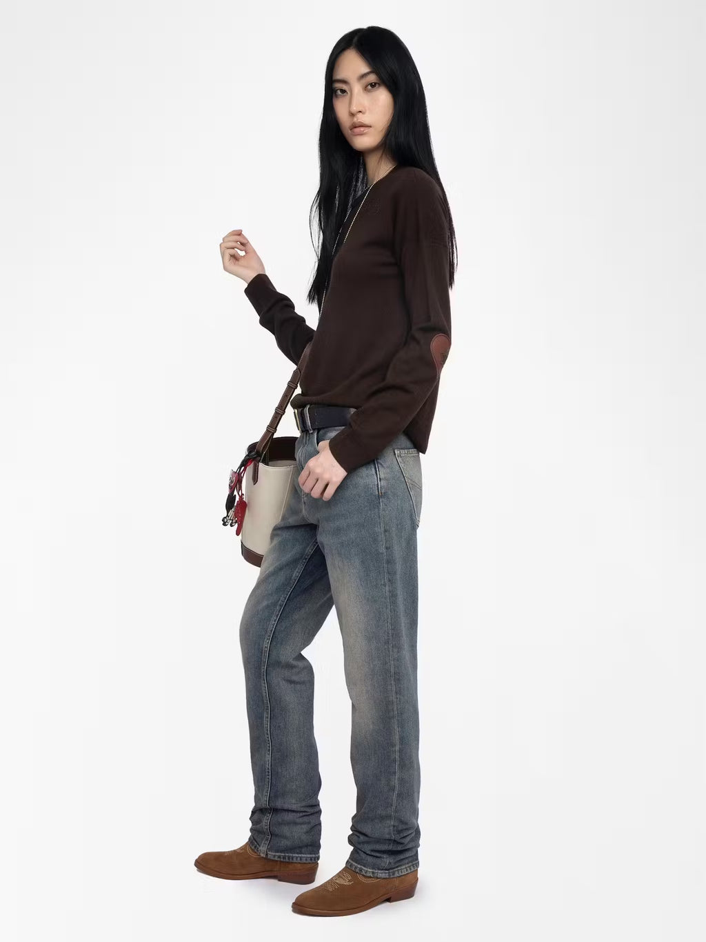 Zadig & Voltaire Cici Sweater Chocolate Brown