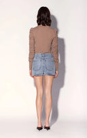 Walter Baker Dot Top, Brownstone