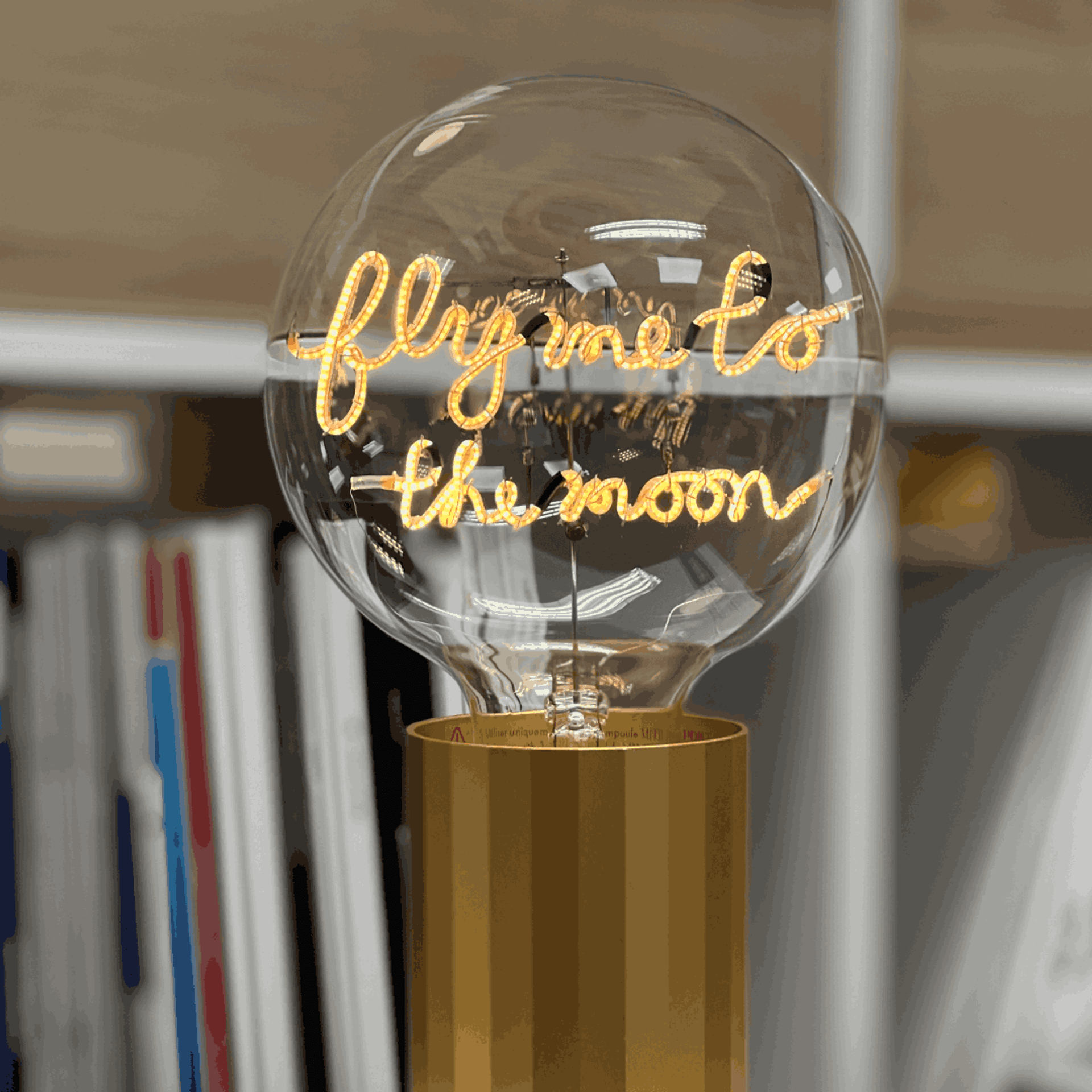 MITB "Fly Me To The Moon" Light Bulb