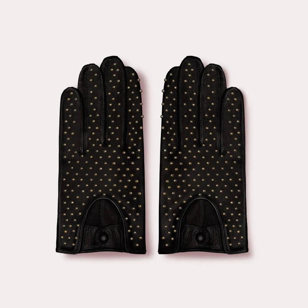 Seymoure Unisex Leather Studded Driving Glove