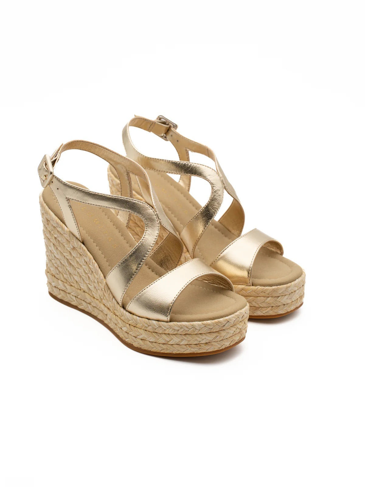 Paloma Barceló Fauna Nappa Metal Platino Planos