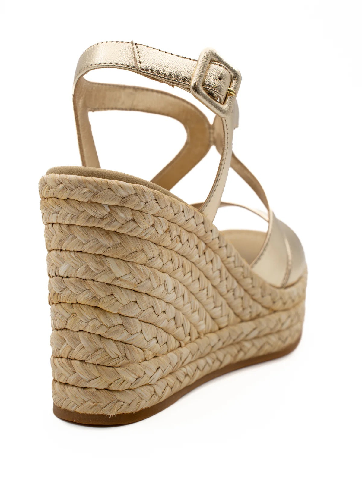 Paloma Barceló Fauna Nappa Metal Platino Planos