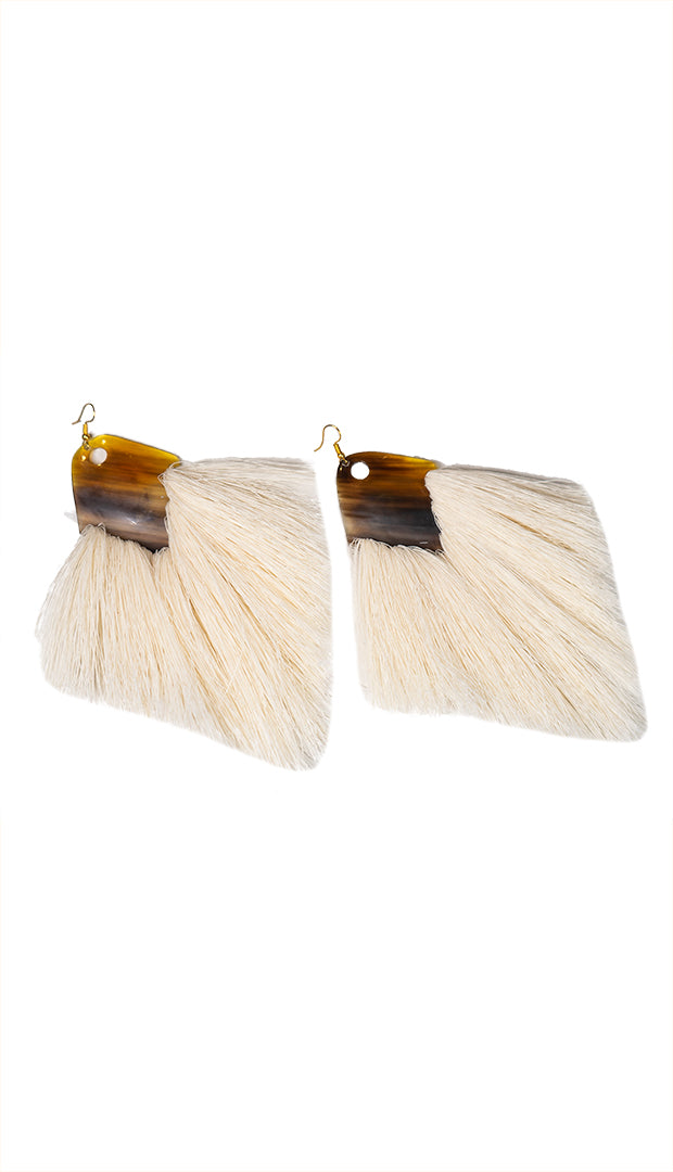 Montsera Collective Tupp/ Bull Horn Earring