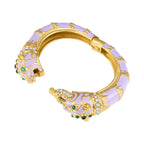 Kimono Dragon Lavender Double Panther Bracelet