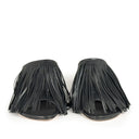 VicMatie K16_DROP MULE BLACK IN SOFT NAPPA LEATHER